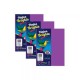 HOJA DE PAPEL DIEM BRIGHTS PAQUETE CON 100 PIEZAS MORADO INTENSO 27 NEON TAMAÑO CARTA 75 GRAMOS