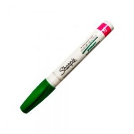 MARCADOR PERMANENTE SHARPIE PAINT VERDE 3 MILIMETROS PUNTA DE BALA