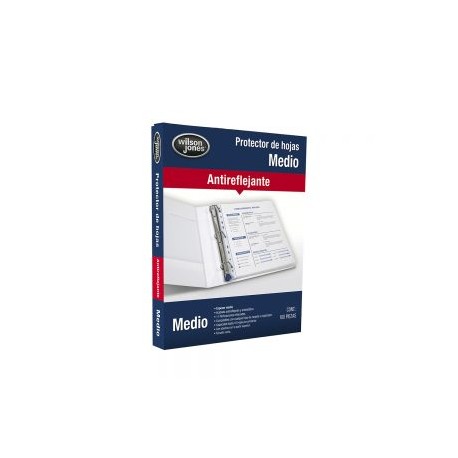PROTECTOR DE HOJA ACCO WILSON JONES P0572 PAQUETE CON 100 PIEZAS MEDIO TAMAÑO CARTA