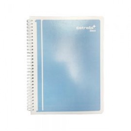 CUADERNO PROFESIONAL ESTRELLA UNICO 0717 CUADRO 7 MILIMETROS DOBLE ESPIRAL 100 HOJAS