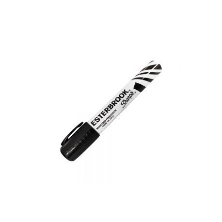 MARCADOR PERMANENTE SHARPIE ESTERBROOK M125119353 NEGRO PUNTA CINCEL