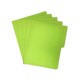 FOLDER TAMAÑO CARTA DIEM NEON VERDE LIMON 12 PAQUETE CON 25 PIEZAS