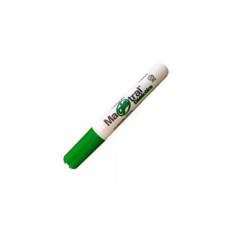 MARCADOR PARA PIZARRON AZOR MAGISTRAL DIDACTICO 8350VE VERDE PUNTA CINCEL