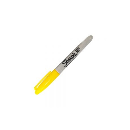 MARCADOR PERMANENTE SHARPIE M1922528 FINE AMARILLO PUNTO FINO