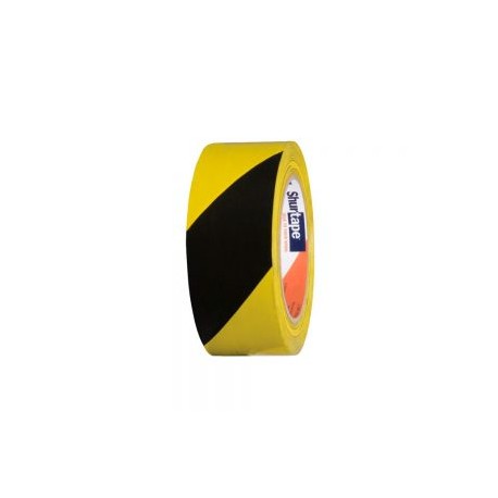 CINTA ADHESIVA DELIMITADORA SHURTAPE VP 315 605081 AMARILLO / NEGRO  50 MILIMETROS X 33 METROS