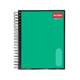 CUADERNO PROFESIONAL SCRIBE 2670 RAYA DOBLE ESPIRAL 200 HOJAS