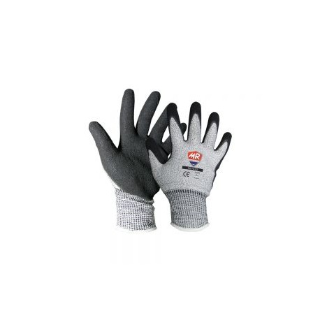GUANTE ANTICORTE N5 MR SEGURIDAD SG1023 TALLA 9 CON PALMA DE NITRILO ARENOSO