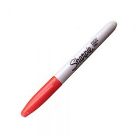 MARCADOR PERMANENTE SHARPIE FINE ROJO 1812766 PUNTO FINO