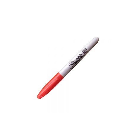 MARCADOR PERMANENTE SHARPIE FINE ROJO 1812766 PUNTO FINO