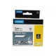 CINTA PLASTICA DYMO 18488 NEGRO BLANCO NYLON 12 MILIMETROS X 3.5 METROS