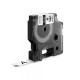 CINTA PLASTICA DYMO 18488 NEGRO BLANCO NYLON 12 MILIMETROS X 3.5 METROS