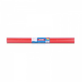 FORRO ADHESIVO JANEL KRISTAL ROJO 105  ROLLO DE 45 CENTIMETROS X 1.5 METROS