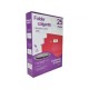 FOLDER TAMAÑO CARTA COLGANTE ACCO WILSON JONES P3639 ROJO PAQUETE CON 25 PIEZAS
