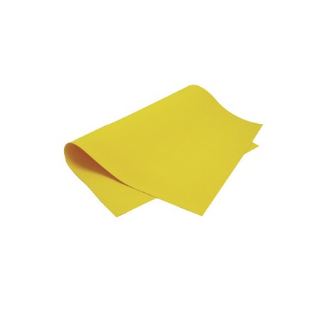 PAPEL FOAMY PLIEGO 45 X 60 COLOR AMARILLO