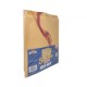 SOBRE DE PAPEL KRAFT DIEM PAQUETE CON 25 PIEZAS GOLDEN TAMAÑO CARTA CON RONDANA