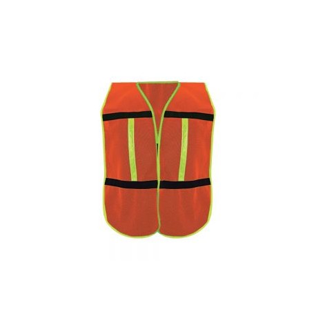 CHALECO DE SEGURIDAD MR SEGURIDAD SR1050-NJ NARANJA UNITALLA DE PUNTO ABIERTO