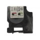 CINTA PLASTICA DYMO 18444 NEGRO BLANCO VYNIL 12 MILIMETROS X 5.5 METROS