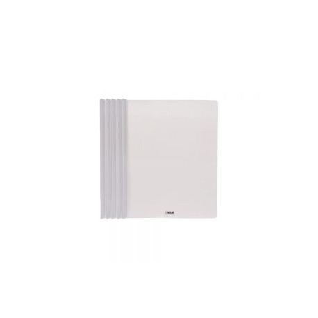 FOLDER MAE FCC-10TR CON 10 PIEZAS TRANSPARENTE TAMAÑO CARTA CON COSTILLA