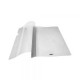 FOLDER MAE FCC-10TR CON 10 PIEZAS TRANSPARENTE TAMAÑO CARTA CON COSTILLA