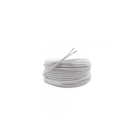 CABLE ELECTRICO CCA DUPLEX TIPO POT KONECT 18X50 METROS BLANCO