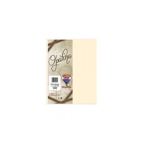 HOJA DE PAPEL OPALINA DIEM MARFIL PAQUETE CON 100 PIEZAS 225 GRAMOS TAMAÑO CARTA