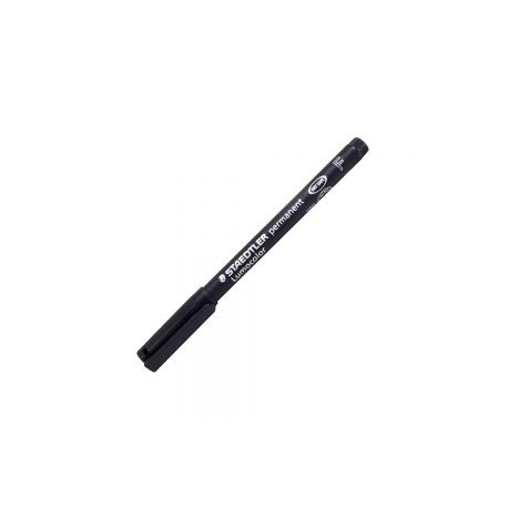 MARCADOR PERMANENTE STAEDTLER LUMOCOLOR NEGRO PUNTO FINO