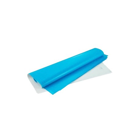 PAPEL LUSTRE COLOR AZUL CIELO