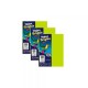 HOJA DE PAPEL DIEM BRIGHTS PAQUETE CON 100 PIEZAS VERDE ELECTRICO 11 NEON TAMAÑO CARTA 75 GRAMOS