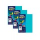 HOJA DE PAPEL DIEM BRIGHTS PAQUETE CON 100 PIEZAS TURQUESA 14 NEON TAMAÑO CARTA 75 GRAMOS