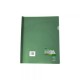FOLDER TAMAÑO CARTA DE PLASTICO BARRILITO QC1V VERDE CON COSTILLA