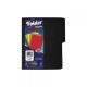 FOLDER TAMAÑO CARTA DIEM BRIGHTS NEGRO 18 PAQUETE CON 25 PIEZAS