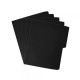 FOLDER TAMAÑO CARTA DIEM BRIGHTS NEGRO 18 PAQUETE CON 25 PIEZAS