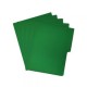 FOLDER TAMAÑO CARTA DIEM BRIGHTS VERDE BANDERA 13 PAQUETE CON 25 PIEZAS