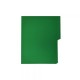 FOLDER TAMAÑO CARTA DIEM BRIGHTS VERDE BANDERA 13 PAQUETE CON 25 PIEZAS
