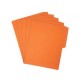 FOLDER TAMAÑO CARTA DIEM NEON NARANJA 06 PAQUETE CON 25 PIEZAS