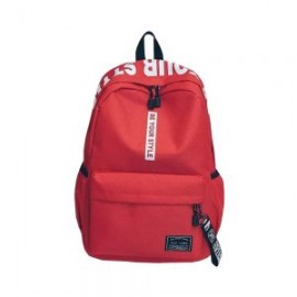 MOCHILA COREANA GENERICA ABC ROJO BE YOUR STYLE