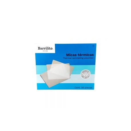 MICA TERMICA BARRILITO MT7445 TAMAÑO CARTA 22.9 X 29.2 CENTIMETROS