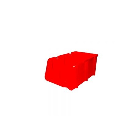 GAVETA PLASTICA SURTEK GAVR4 ROJO PICO DE PATO 17” X 16” X 7”