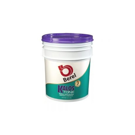 PINTURA ACRILICA BEREL KALOS TONE BLANCO MATE 19 LITROS