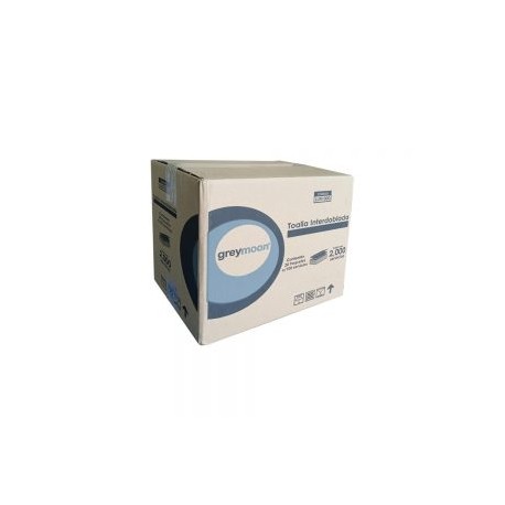 TOALLA INTERDOBLADA GREYMOON 20 X 100 PIEZAS
