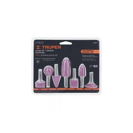 JUEGO DE MONTADAS ZANCO TRUPER JPM-7 DE 7 PIEZAS 1/4”
