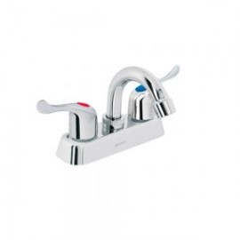 MEZCLADORA PARA LAVABO FOSET MP-050P PLASTICA 4 PULGADAS