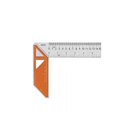 ESCUADRA PARA CARPINTERO CON MANGO DE ALUMINIO TRUPER EC-6