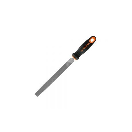 LIMA PLANA BASTARDA 8 PULGADAS CON MANGO COMFORT GRIP TRUPER LPB-8T