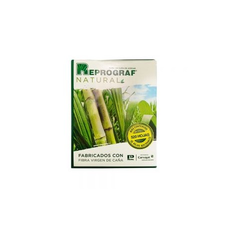 HOJA DE PAPEL BOND REPROGRAF 106340 TAMAÑO CARTA PAQUETE CON 520 PIEZAS 72 GRAMOS NATURAL
