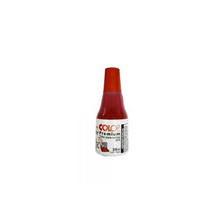 TINTA PARA COJIN BARRILITO 801R ROJA TIPO GOTERO 25 MILILITROS