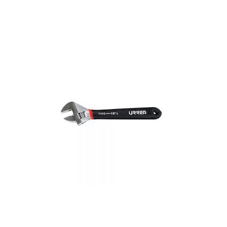 LLAVE AJUSTABLE URREA 712G RUBER GRIP 12”