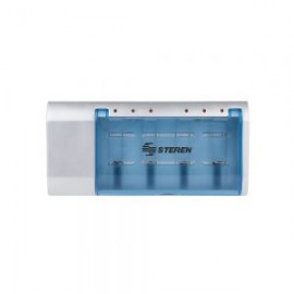 CARGADOR DE PILAS STEREN CRG-500 UNIVERSAL AA AAA C D Y 9V