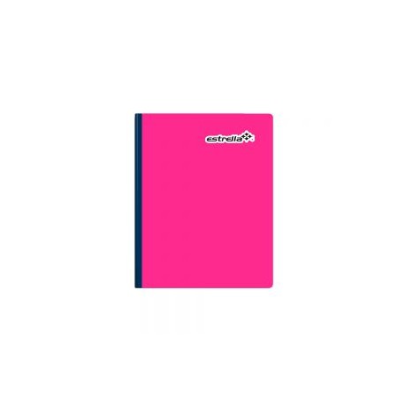 CUADERNO FORMA FRANCESA ESTRELLA 0700 CUADRO 5 MILIMETROS COSIDO 100 HOJAS