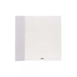 FOLDER CON COSTILLA MAE FCC-10TR PAQUETE CON 10 PIEZAS TRANSPARENTE TAMAÑO CARTA